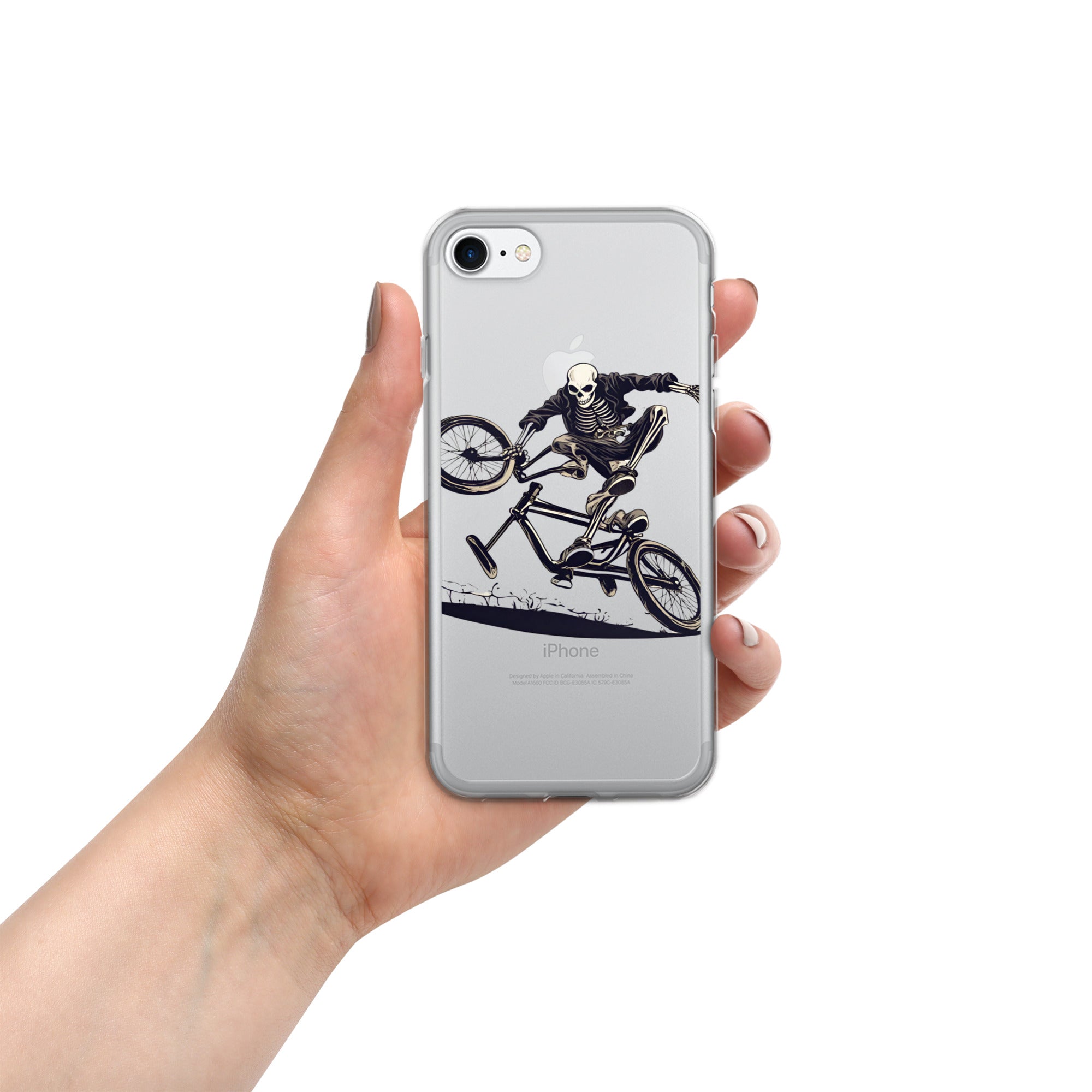 Till the Wheels Fall Off Clear Case for iPhone®