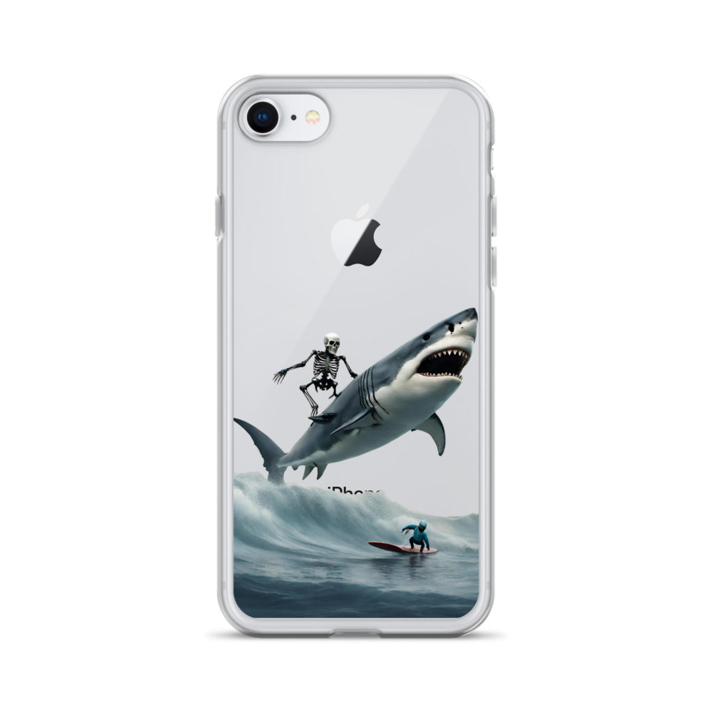 Shark Shredder Clear Case for iPhone®