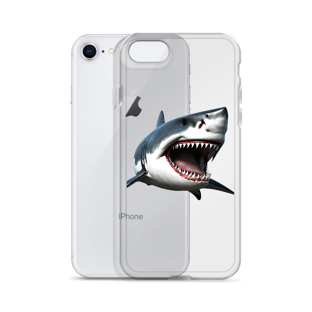 Great White Bite Clear Case for iPhone®