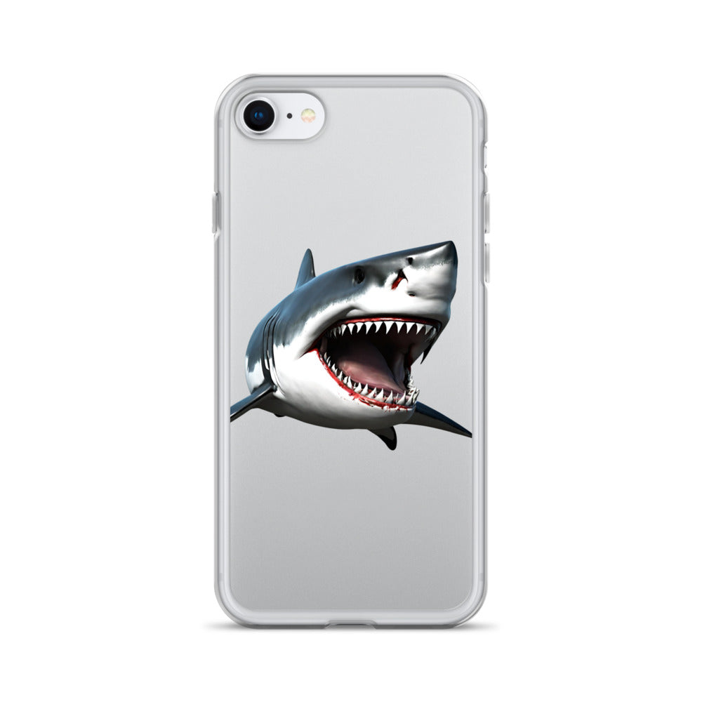 Great White Bite Clear Case for iPhone®