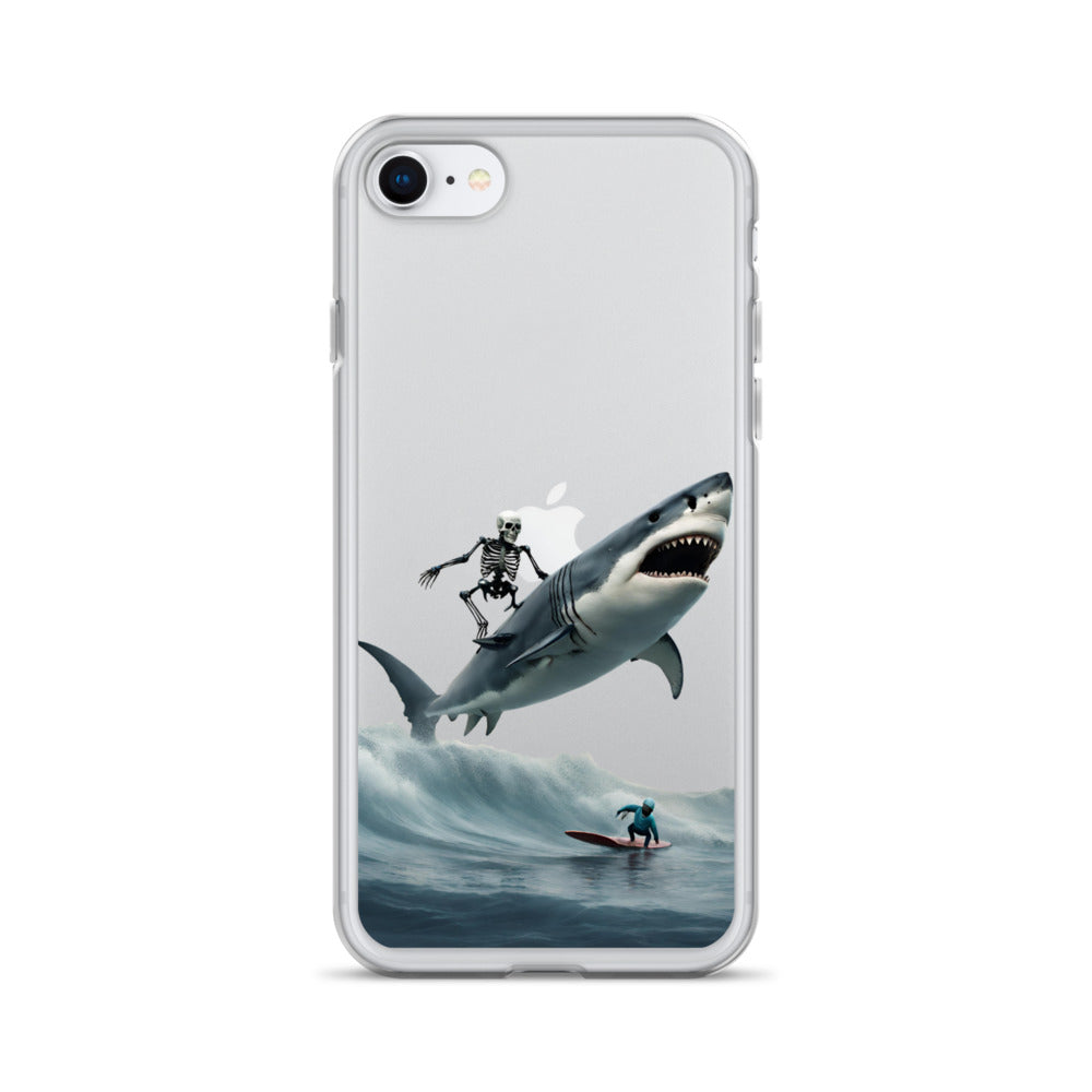 Shark Shredder Clear Case for iPhone®