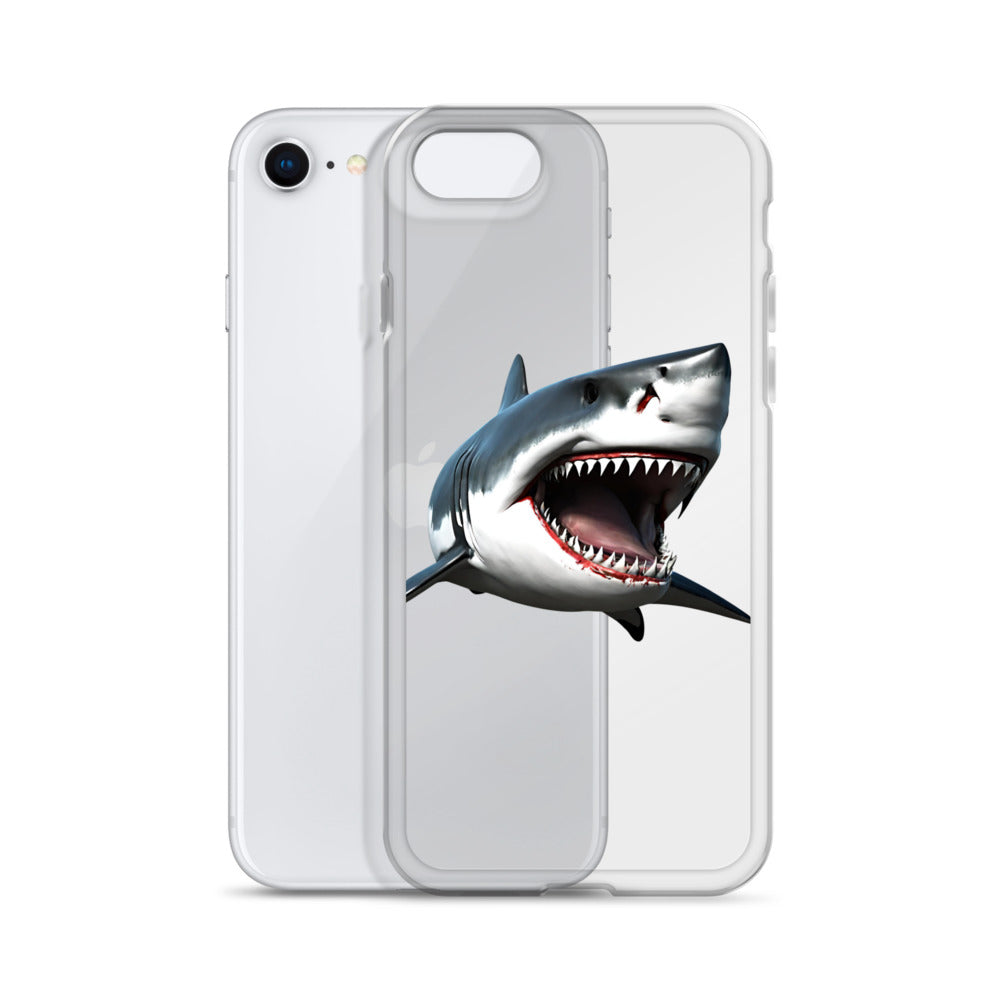 Great White Bite Clear Case for iPhone®