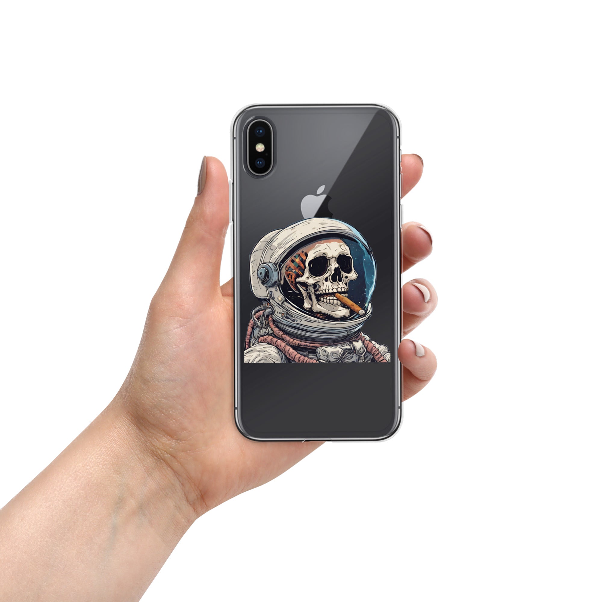 Space Blaze Clear Case for iPhone®