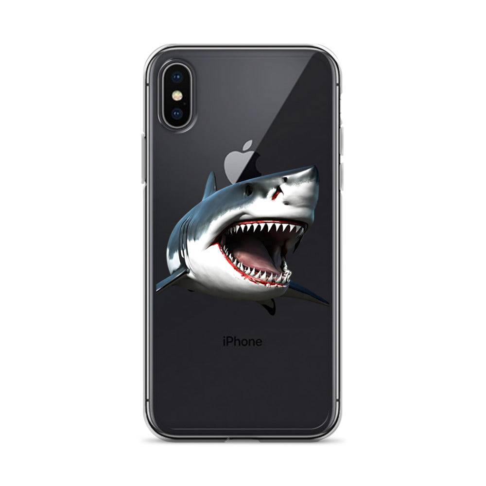 Great White Bite Clear Case for iPhone®