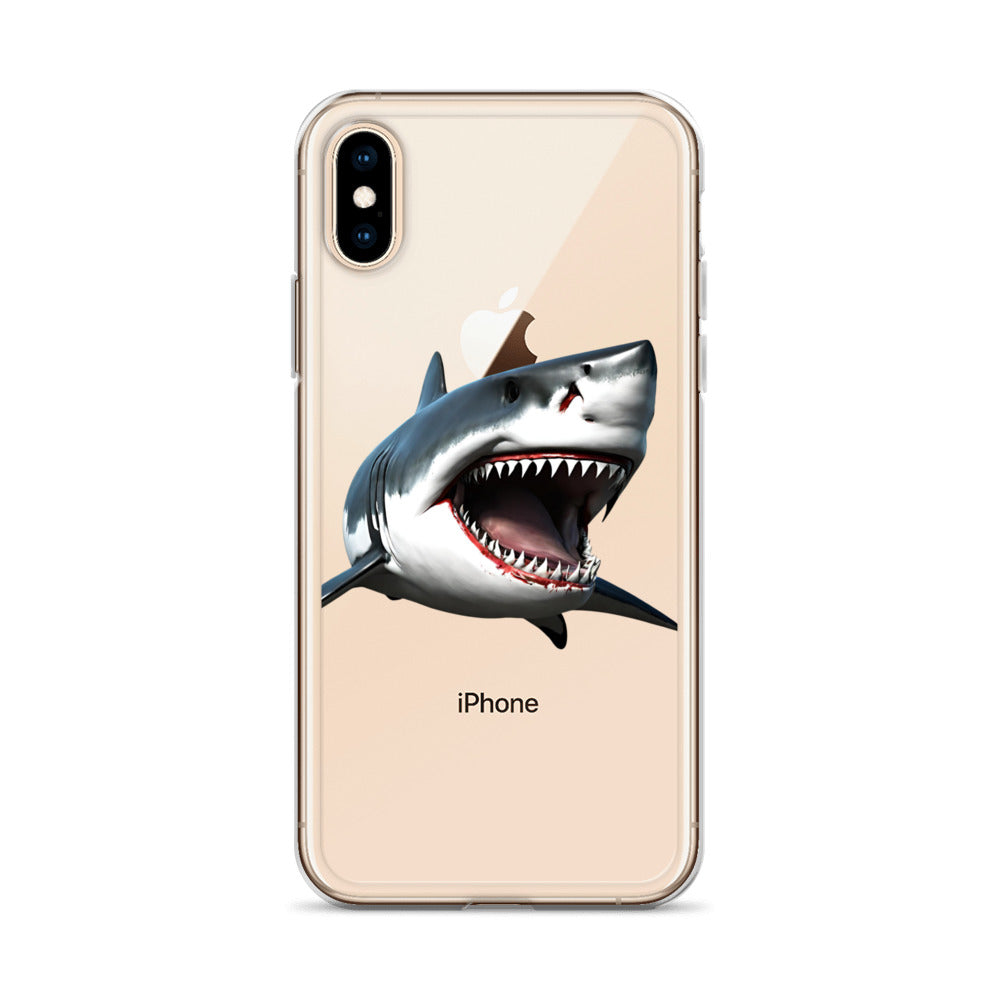 Great White Bite Clear Case for iPhone®