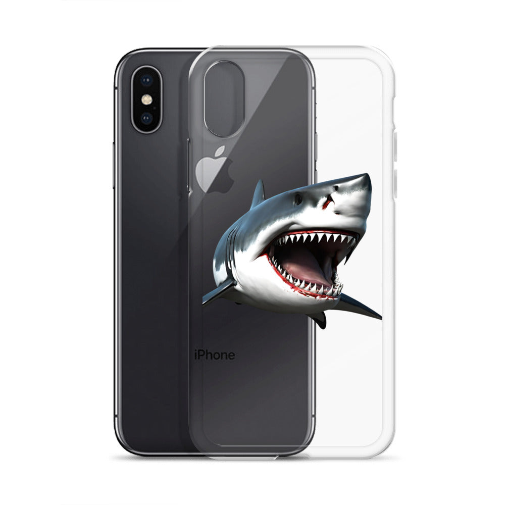 Great White Bite Clear Case for iPhone®