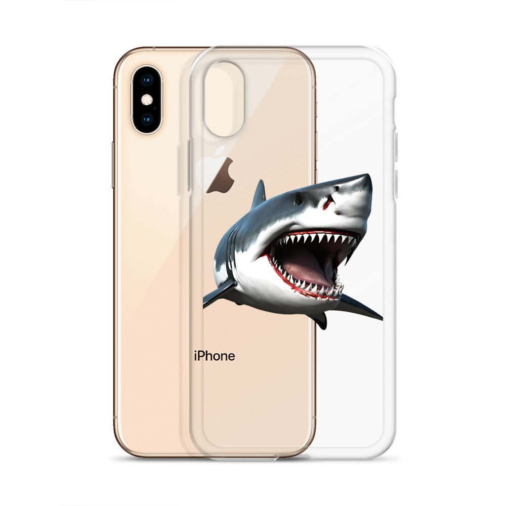 Great White Bite Clear Case for iPhone®