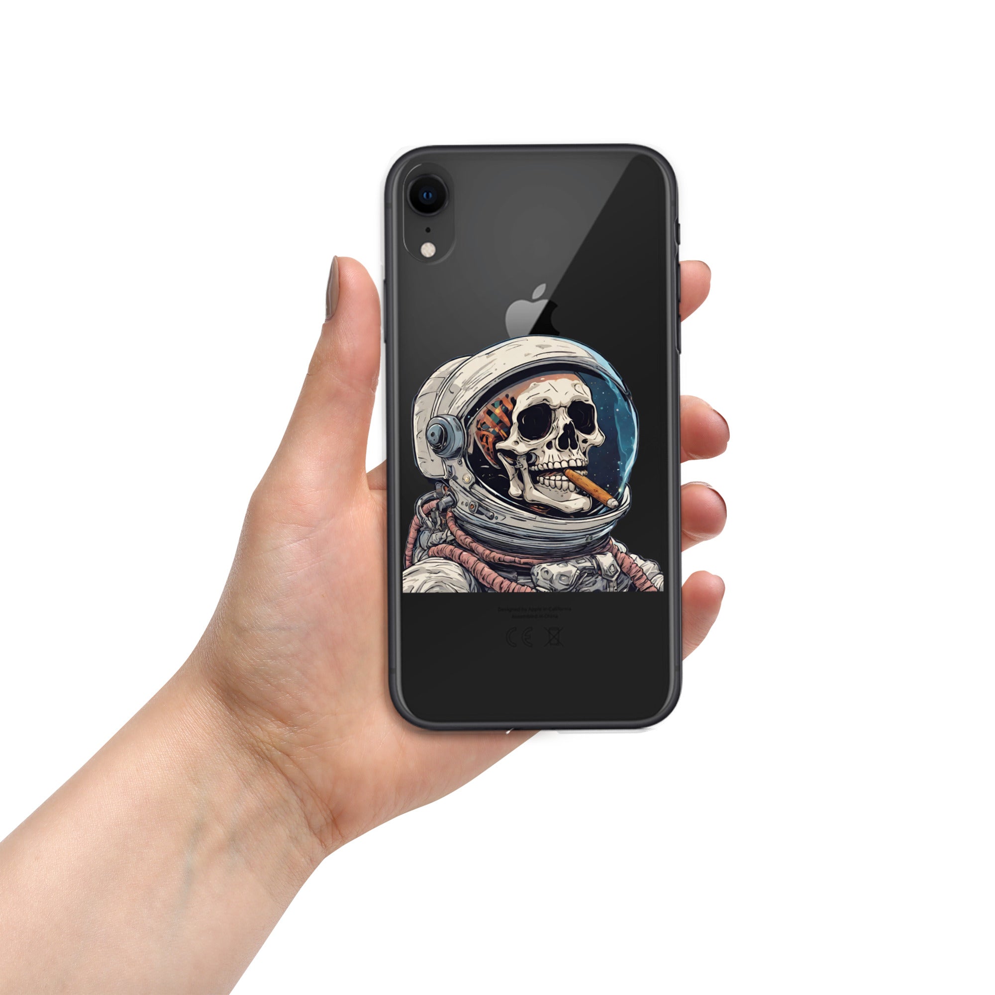 Space Blaze Clear Case for iPhone®