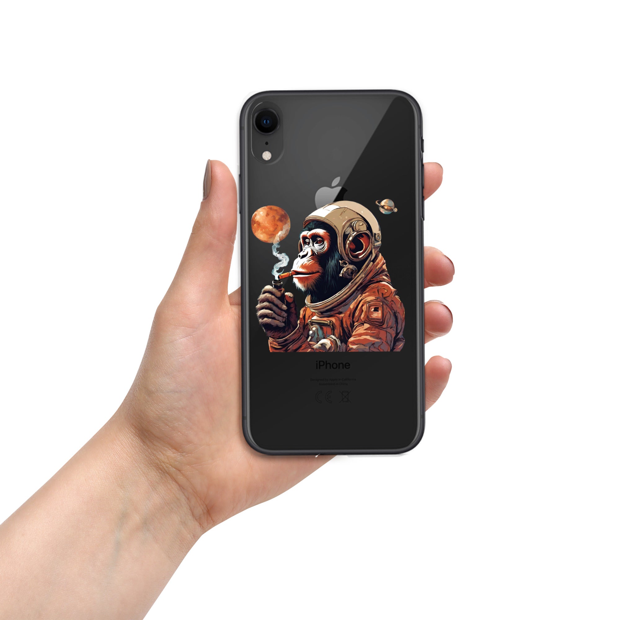 Ape Astronaut Clear Case for iPhone®