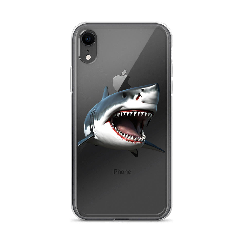 Great White Bite Clear Case for iPhone®