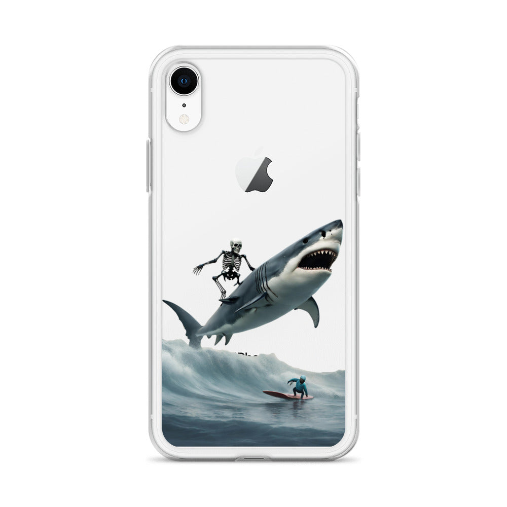 Shark Shredder Clear Case for iPhone®