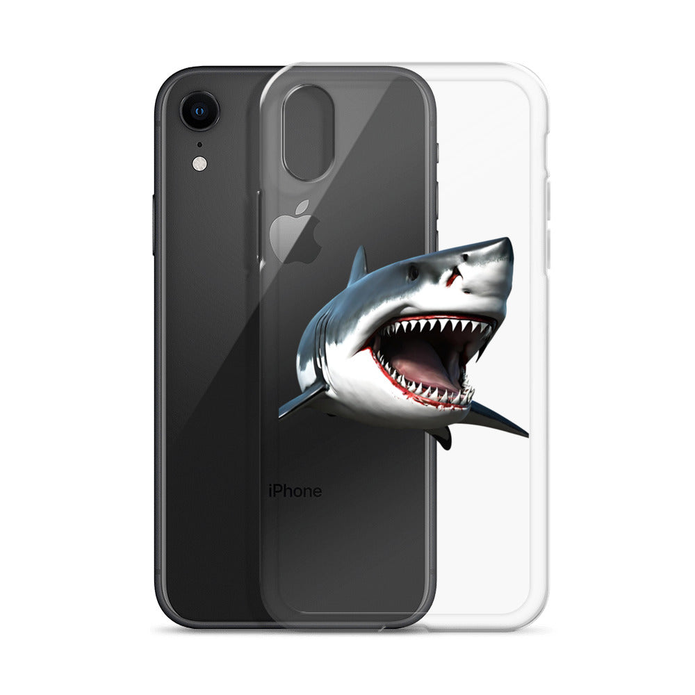 Great White Bite Clear Case for iPhone®