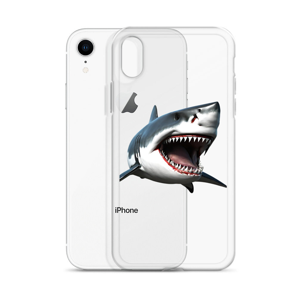 Great White Bite Clear Case for iPhone®