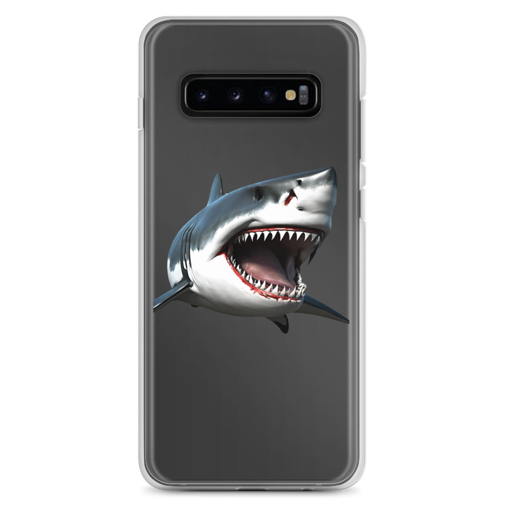 Great White Bite Clear Case for Samsung®