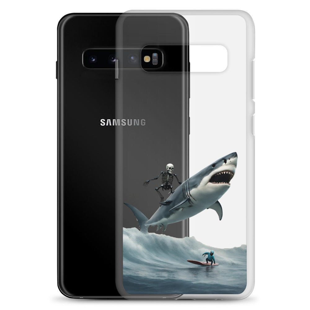 Shark Shredder Clear Case for Samsung®