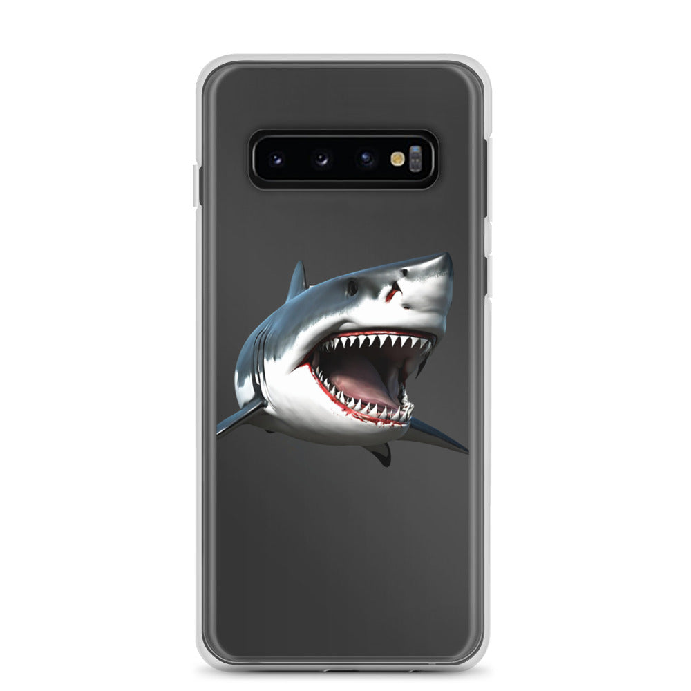 Great White Bite Clear Case for Samsung®