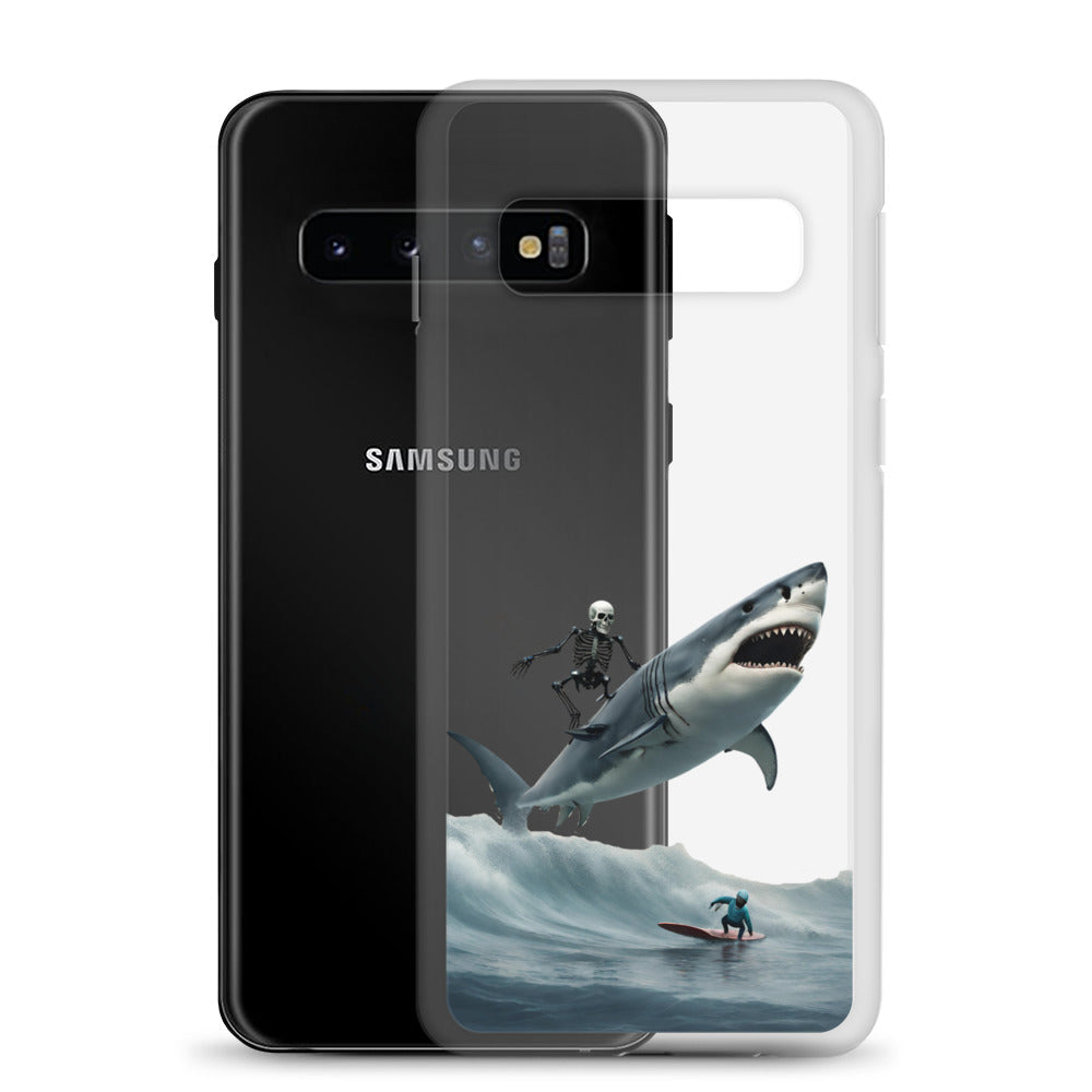 Shark Shredder Clear Case for Samsung®