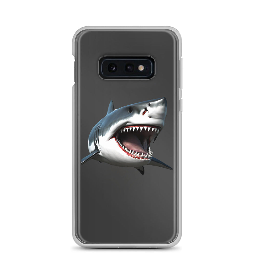 Great White Bite Clear Case for Samsung®