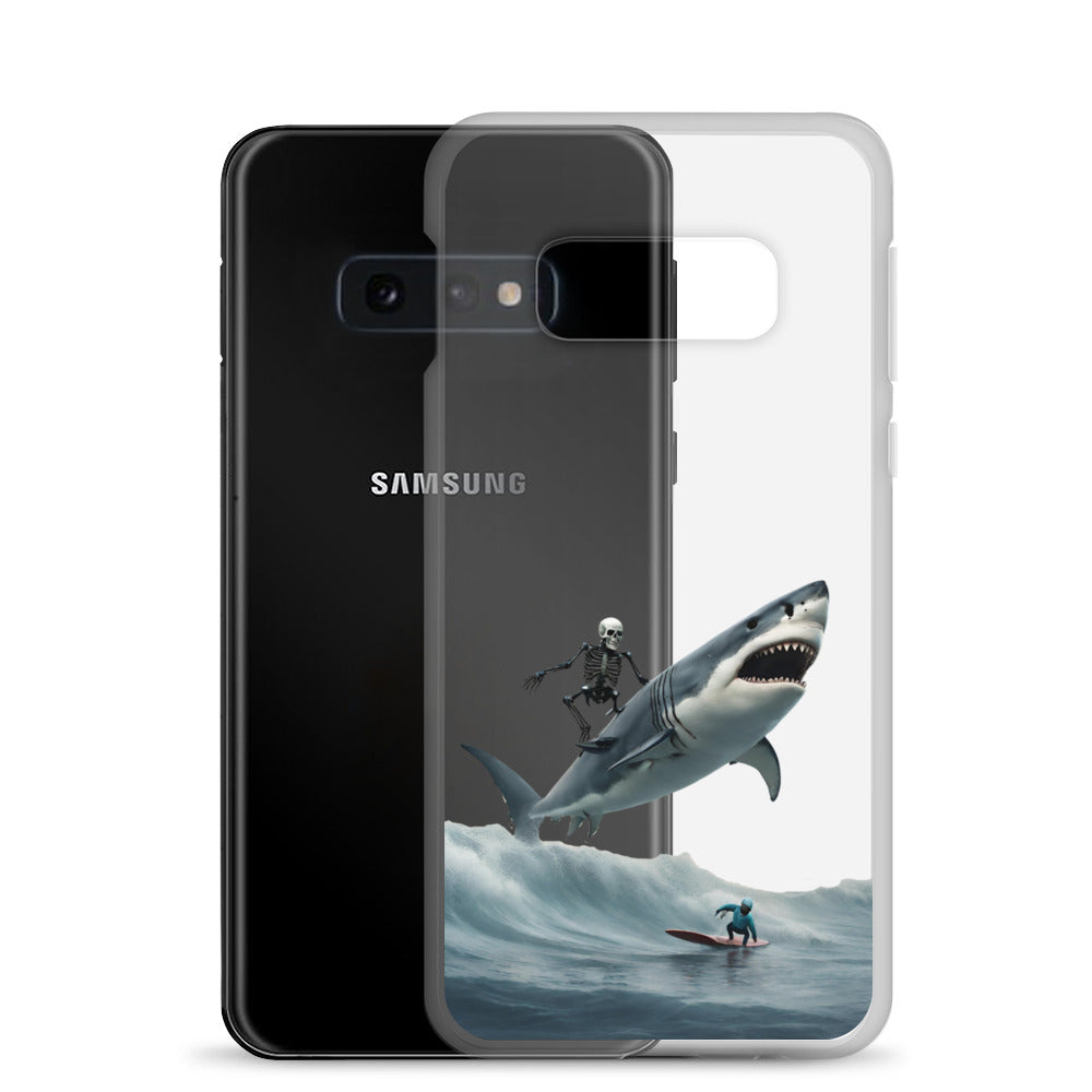 Shark Shredder Clear Case for Samsung®