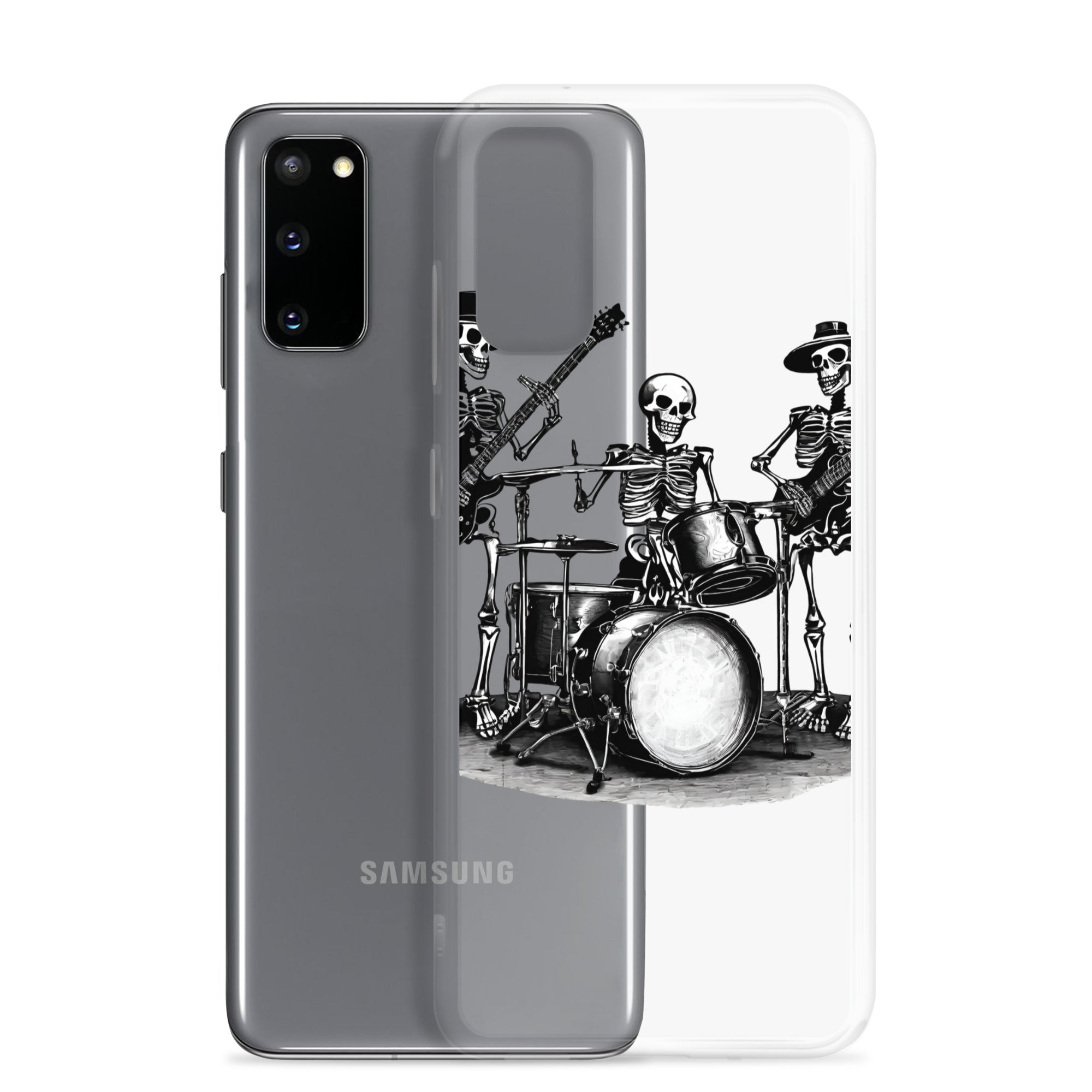 Skeleton Band Clear Case for Samsung®