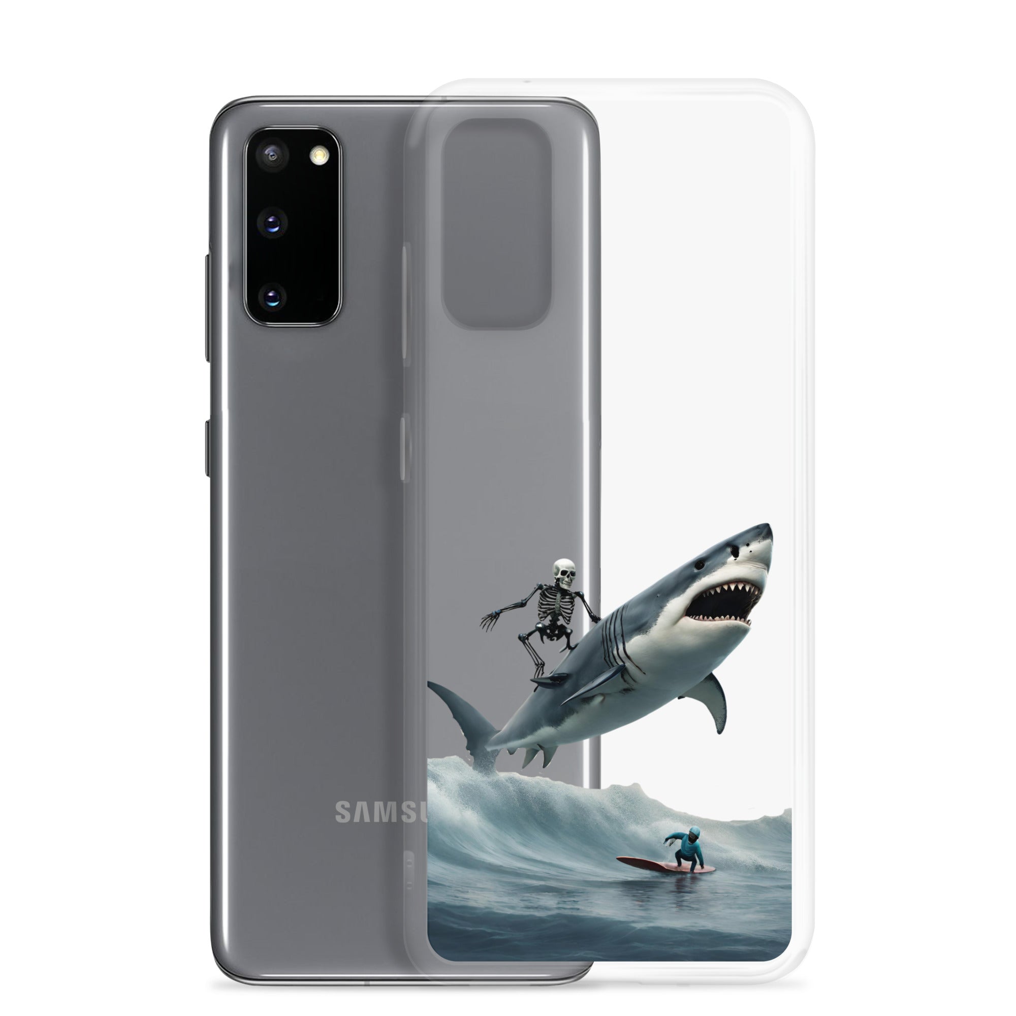 Shark Shredder Clear Case for Samsung®