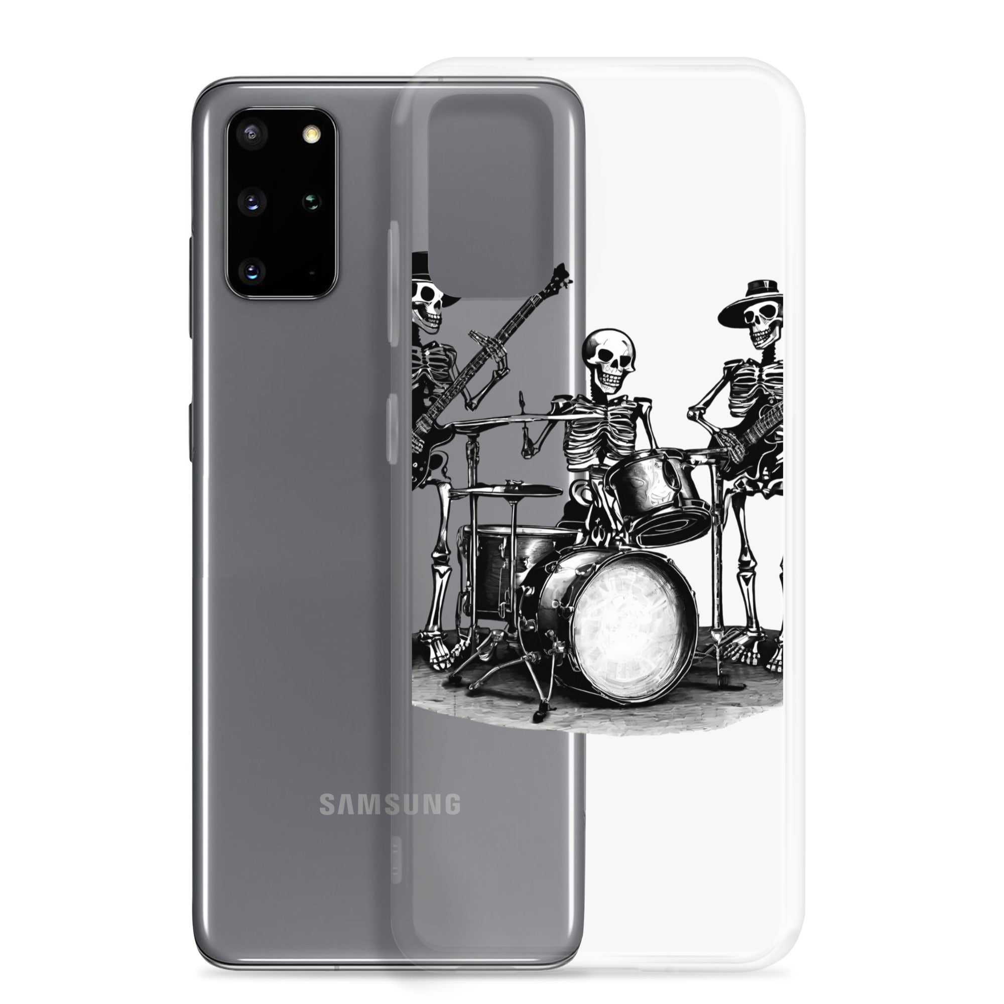 Skeleton Band Clear Case for Samsung®