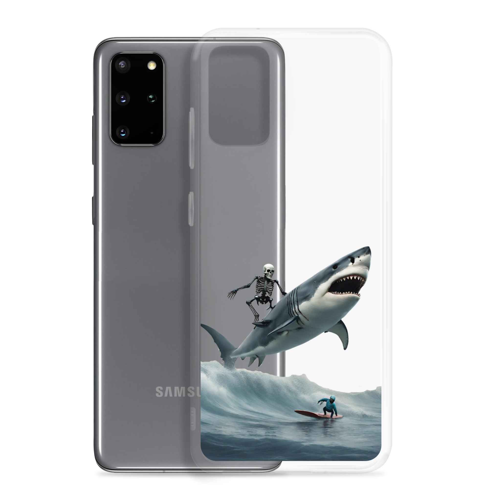 Shark Shredder Clear Case for Samsung®