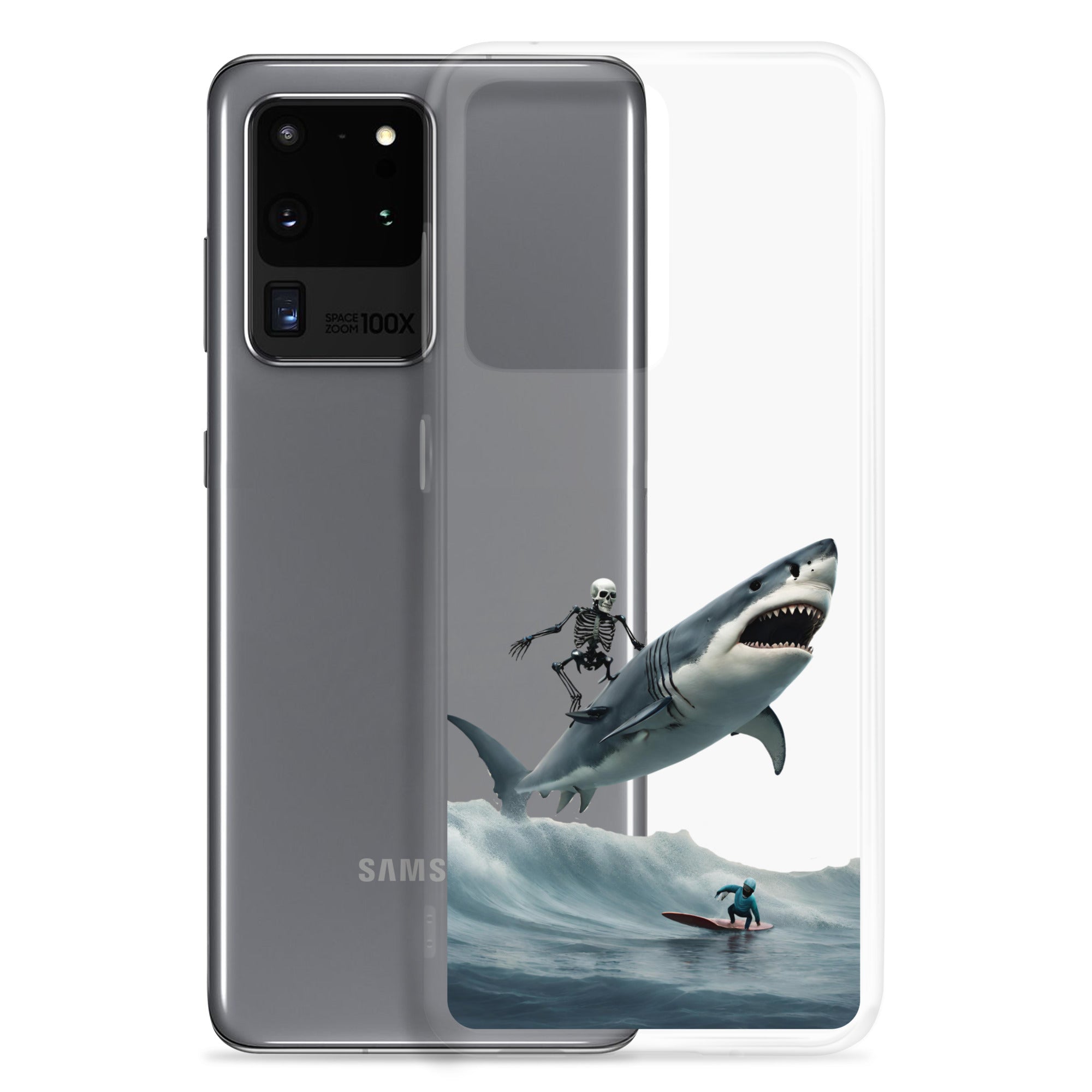 Shark Shredder Clear Case for Samsung®