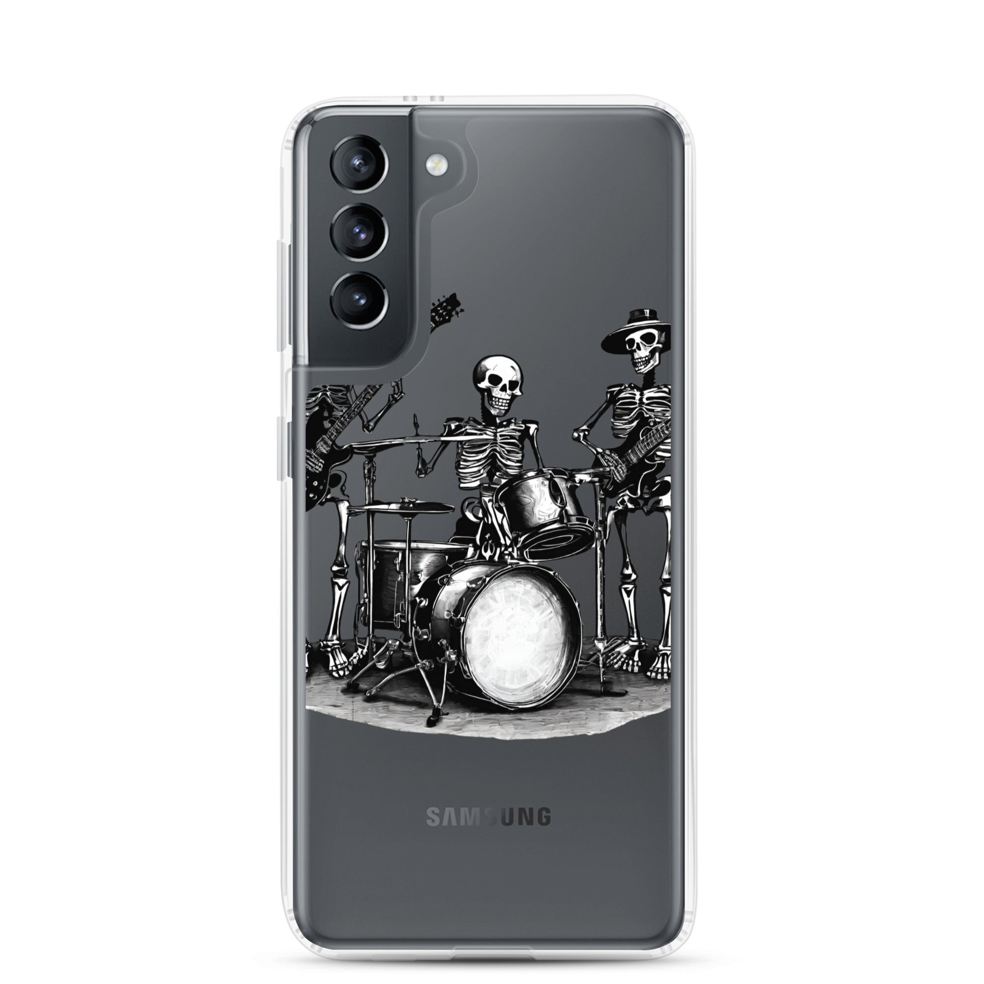 Skeleton Band Clear Case for Samsung®