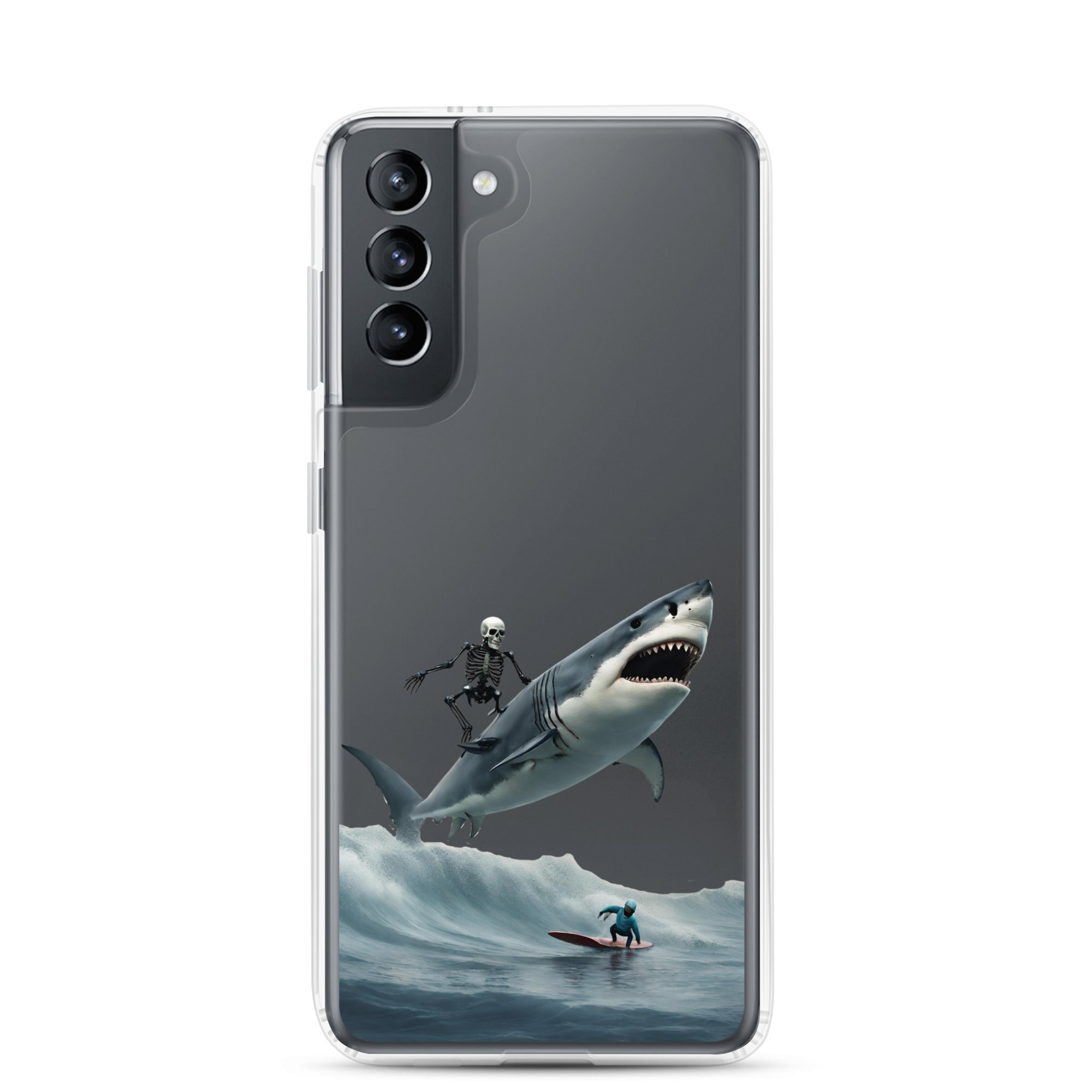 Shark Shredder Clear Case for Samsung®