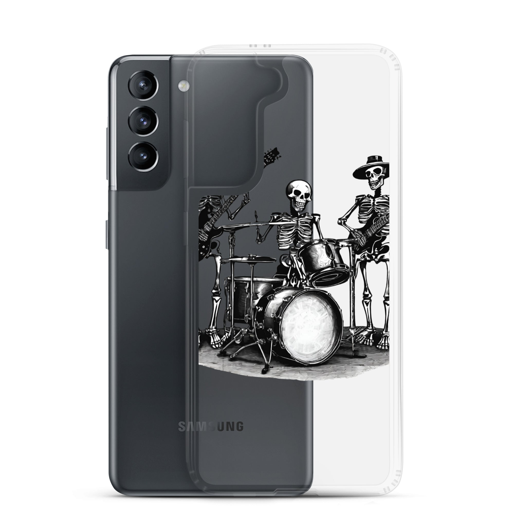 Skeleton Band Clear Case for Samsung®