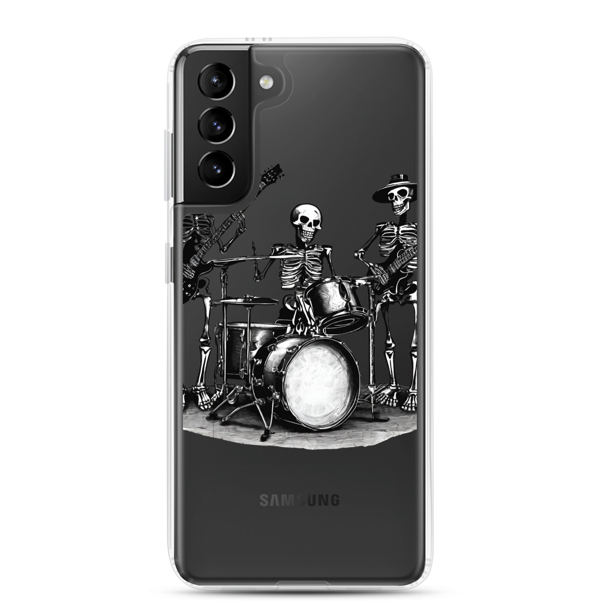 Skeleton Band Clear Case for Samsung®