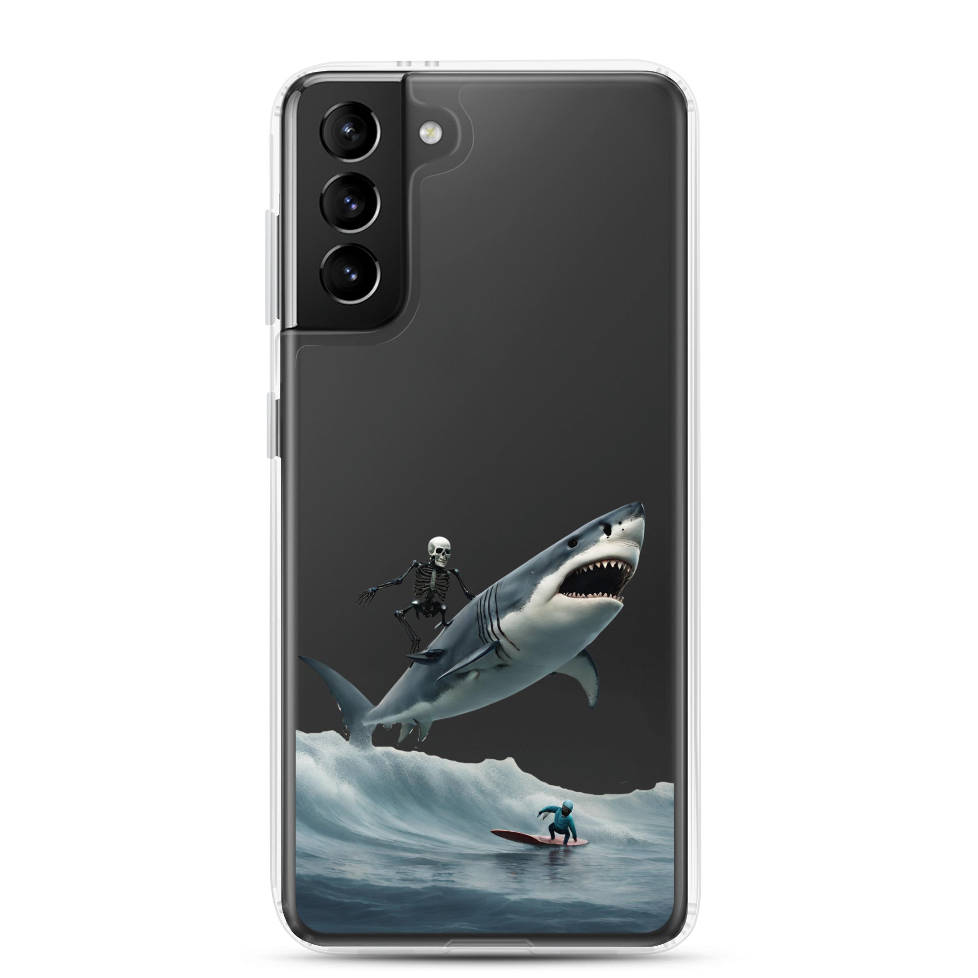 Shark Shredder Clear Case for Samsung®