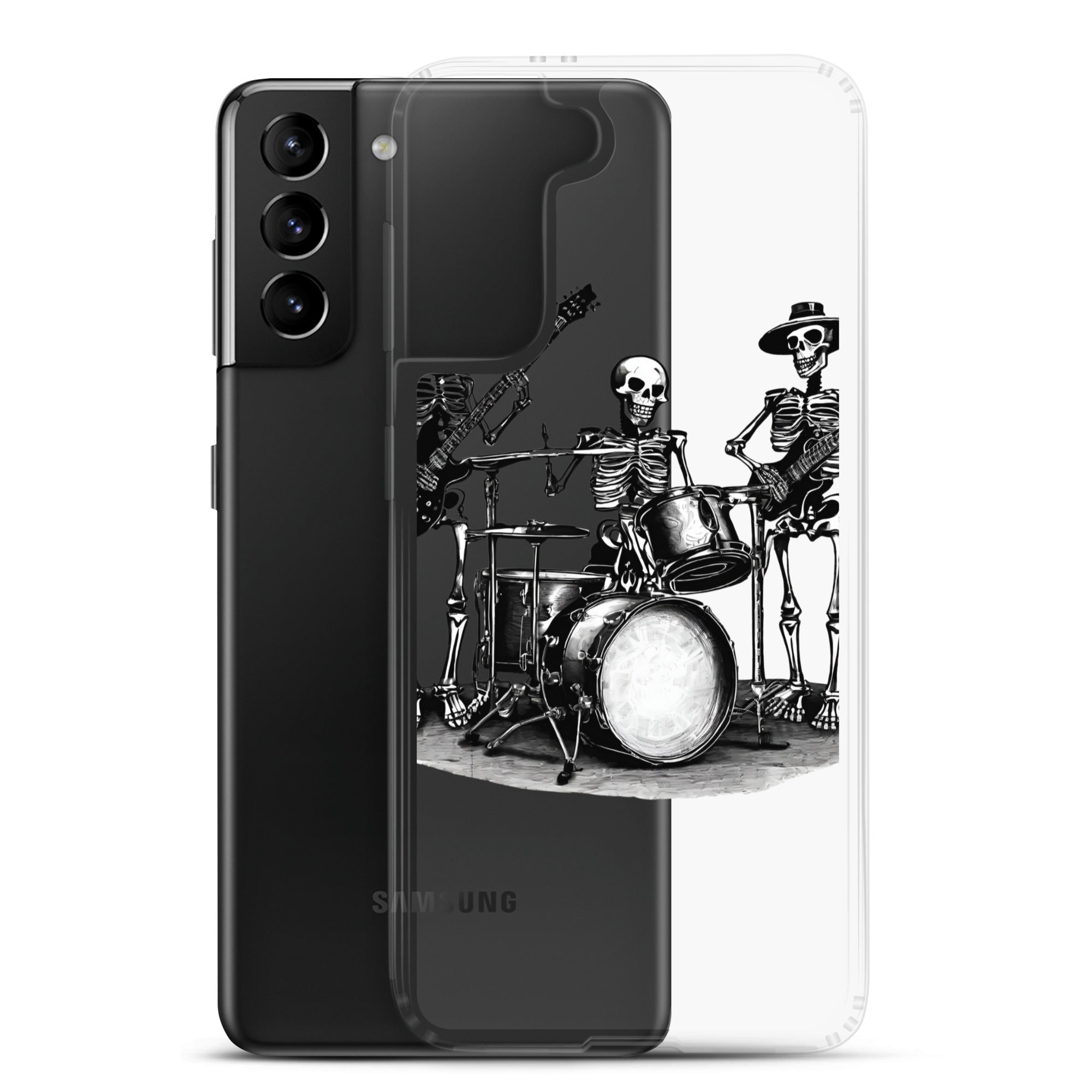 Skeleton Band Clear Case for Samsung®