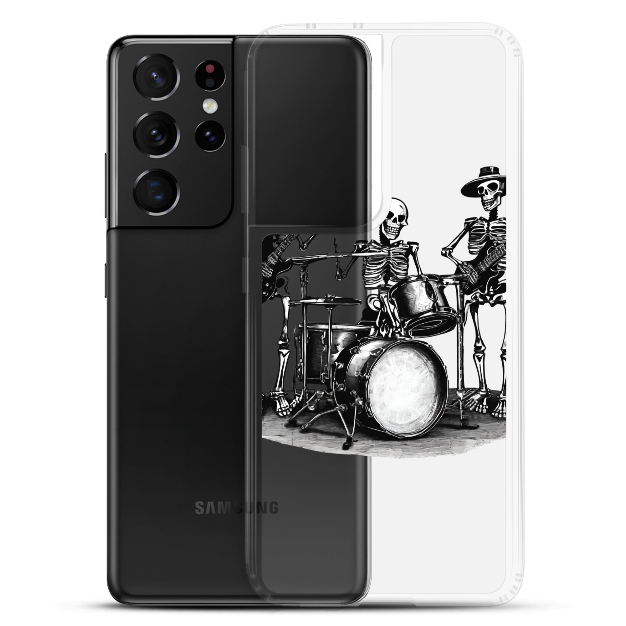 Skeleton Band Clear Case for Samsung®