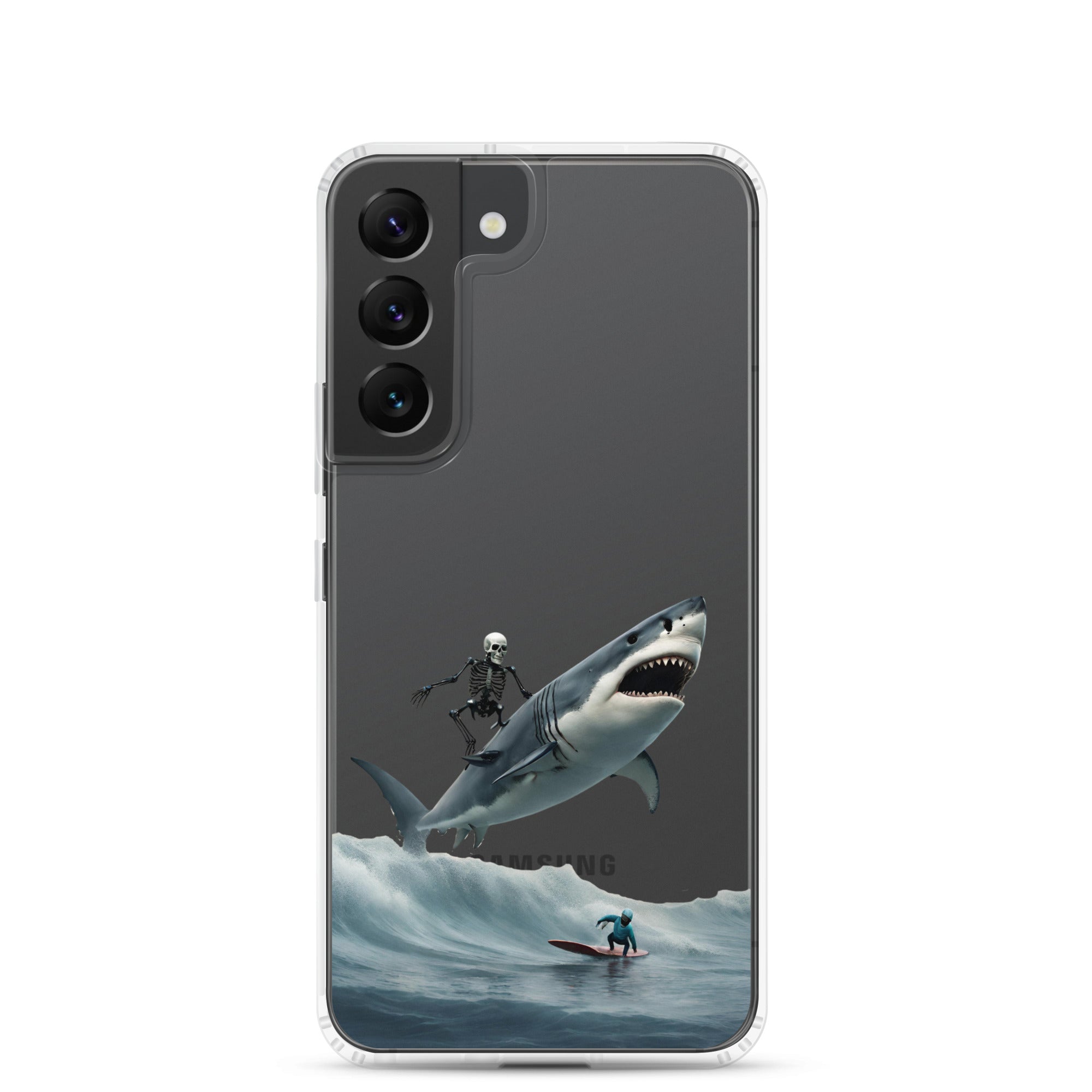 Shark Shredder Clear Case for Samsung®