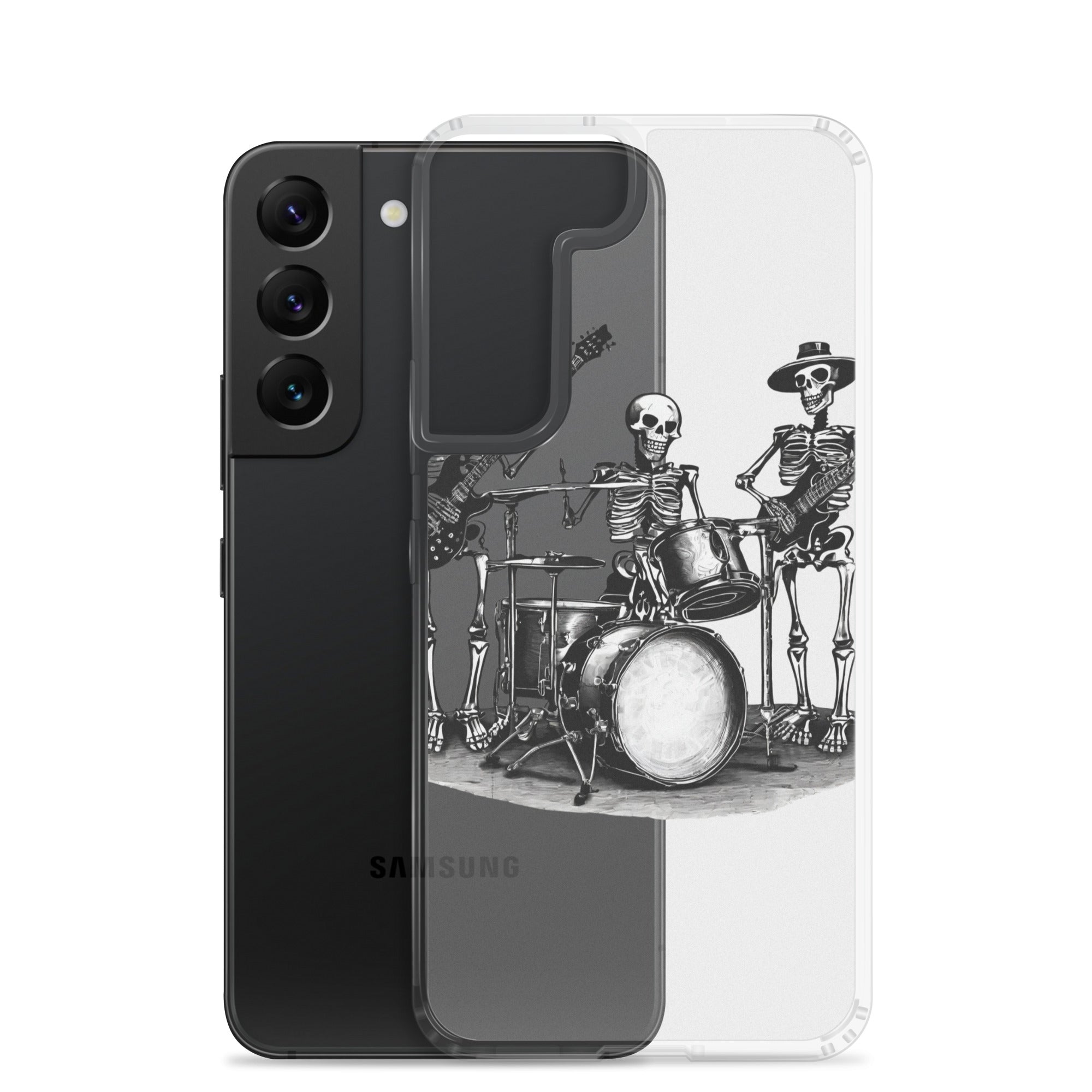 Skeleton Band Clear Case for Samsung®