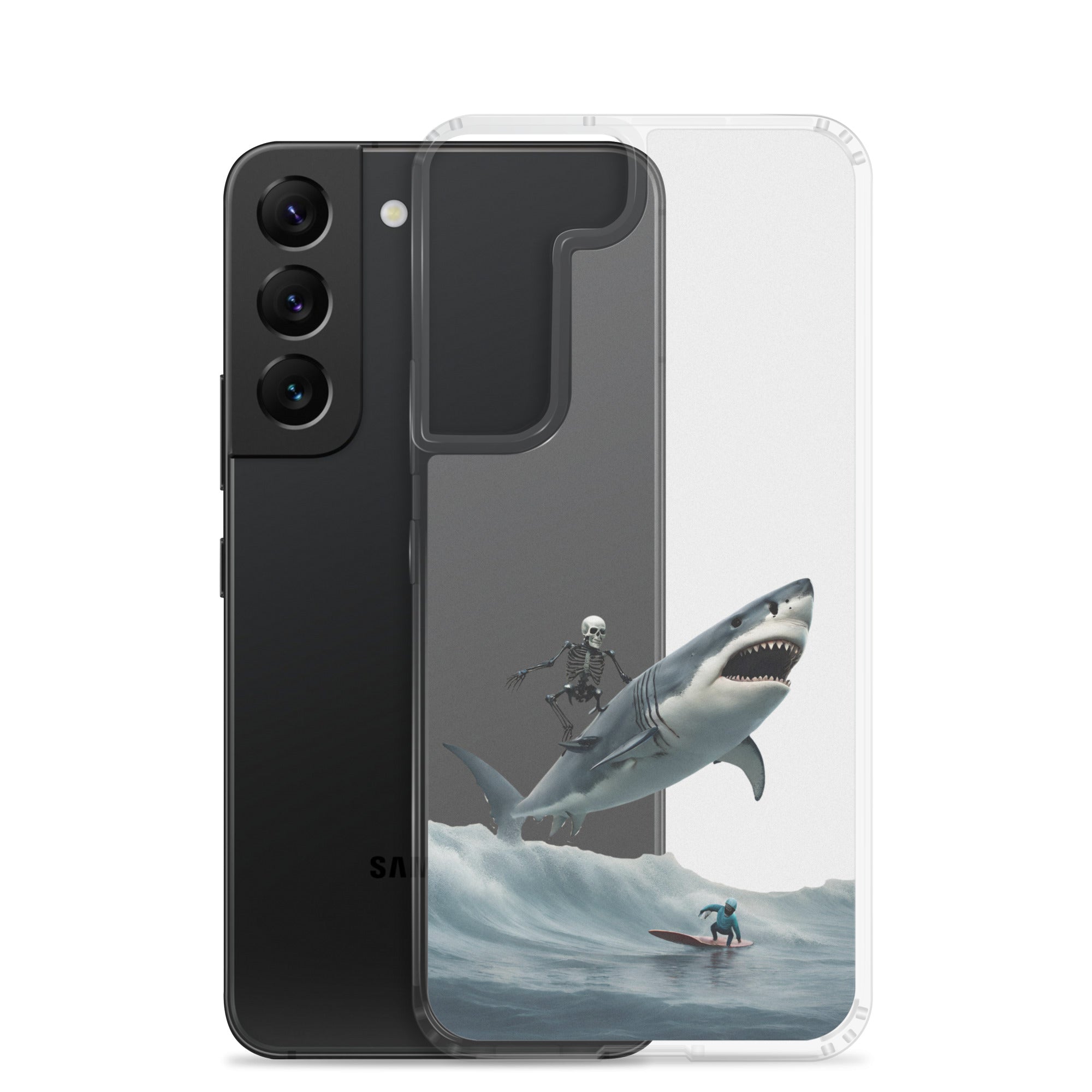 Shark Shredder Clear Case for Samsung®