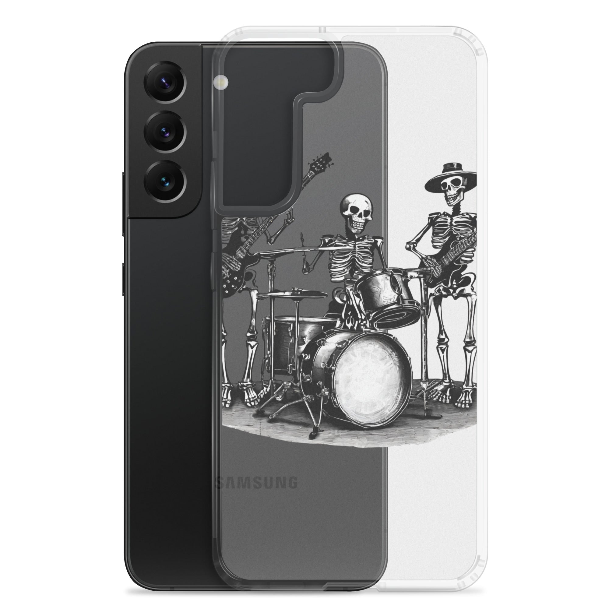 Skeleton Band Clear Case for Samsung®