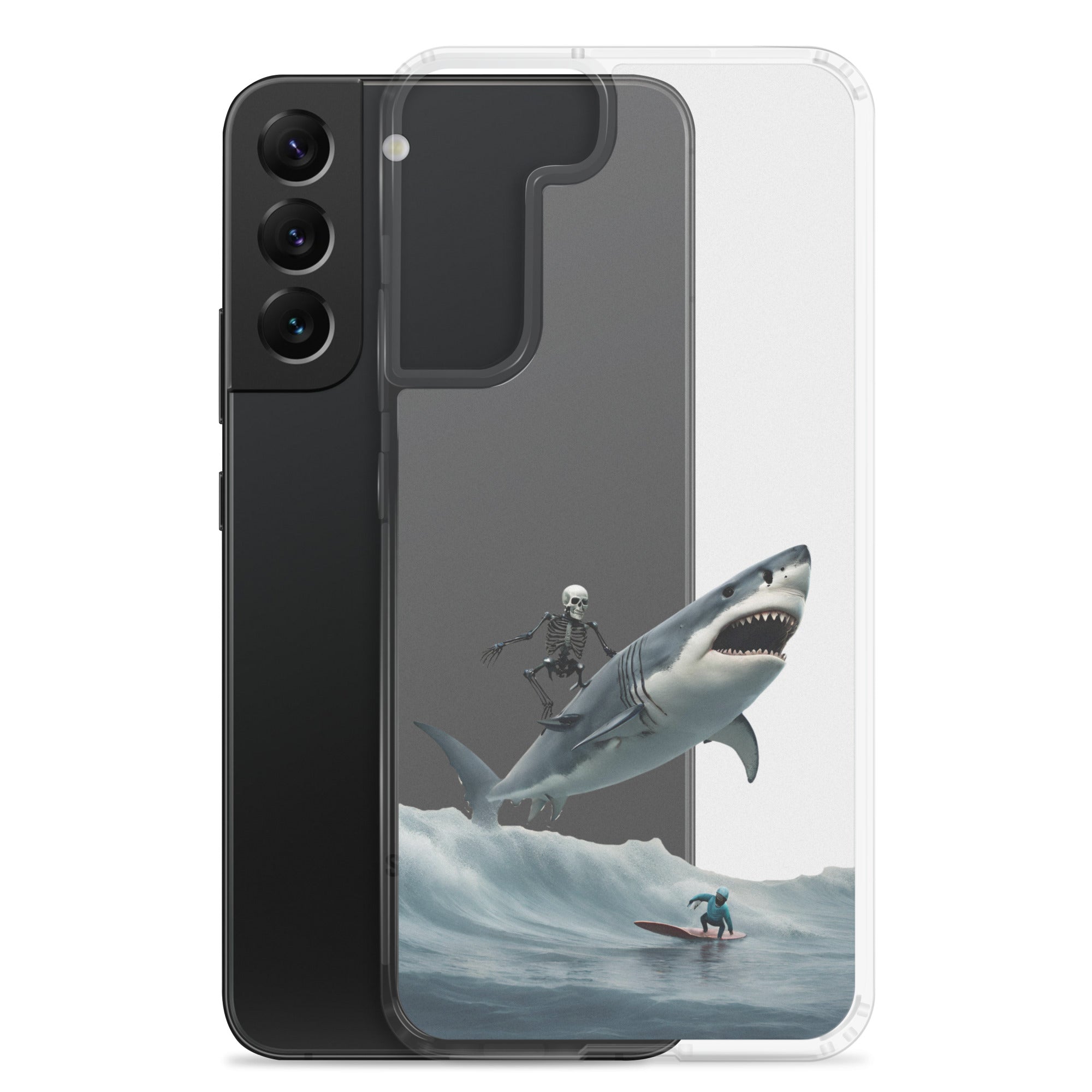 Shark Shredder Clear Case for Samsung®