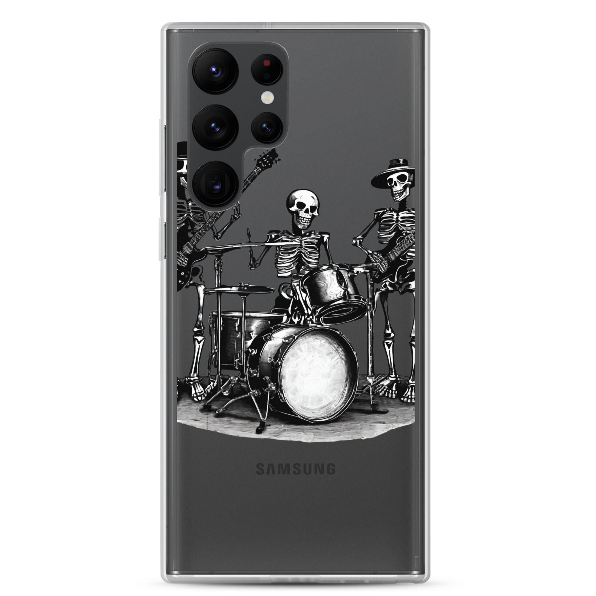 Skeleton Band Clear Case for Samsung®