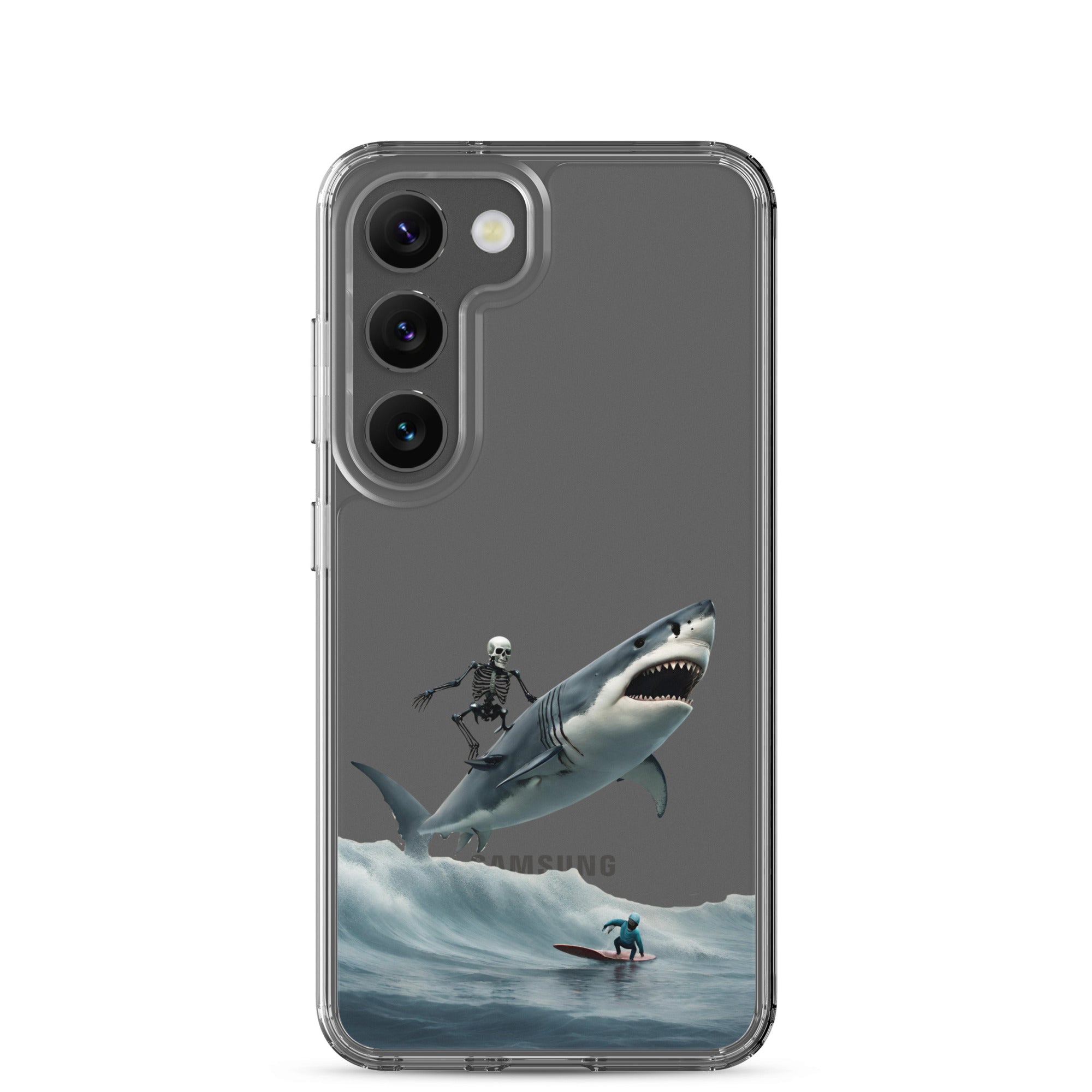 Shark Shredder Clear Case for Samsung®