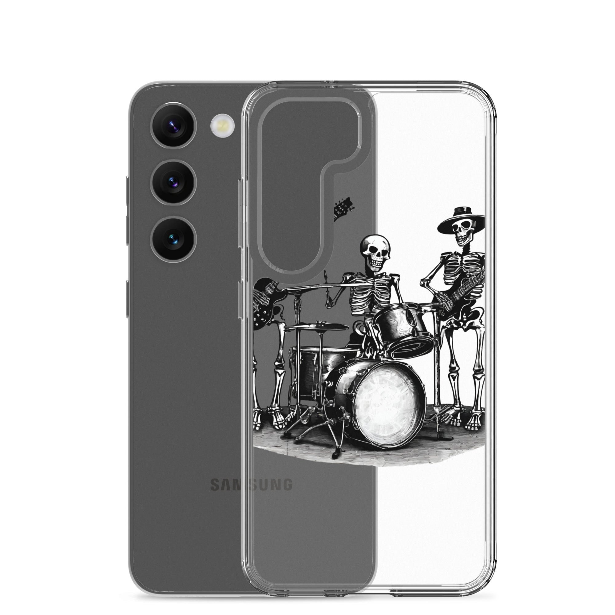 Skeleton Band Clear Case for Samsung®