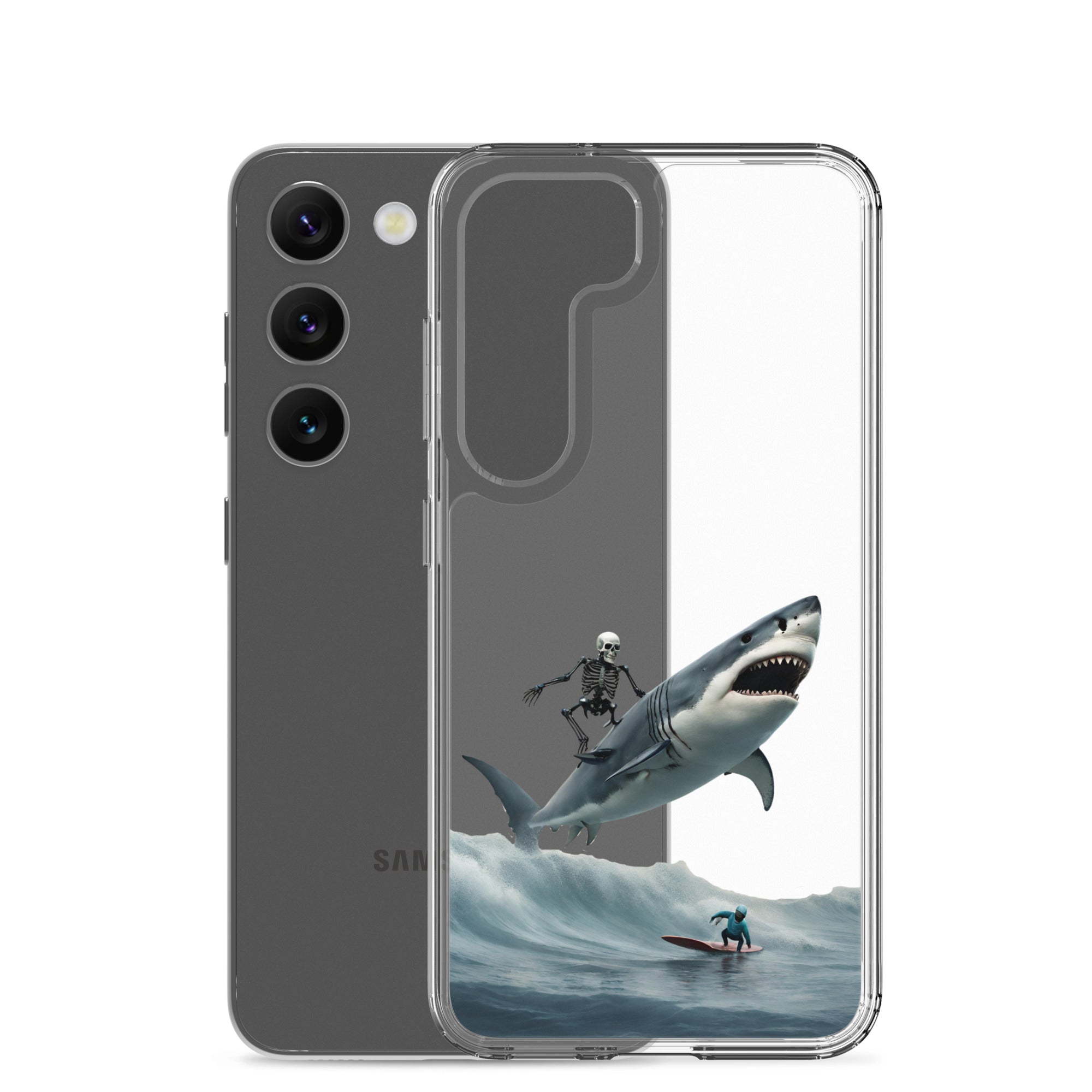 Shark Shredder Clear Case for Samsung®