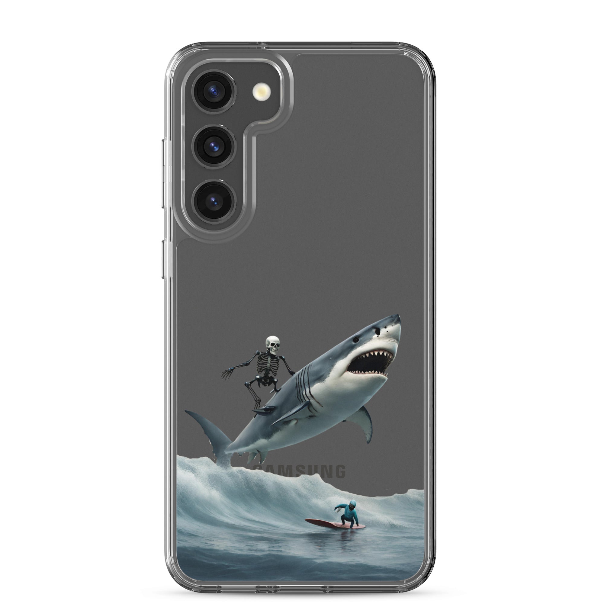 Shark Shredder Clear Case for Samsung®