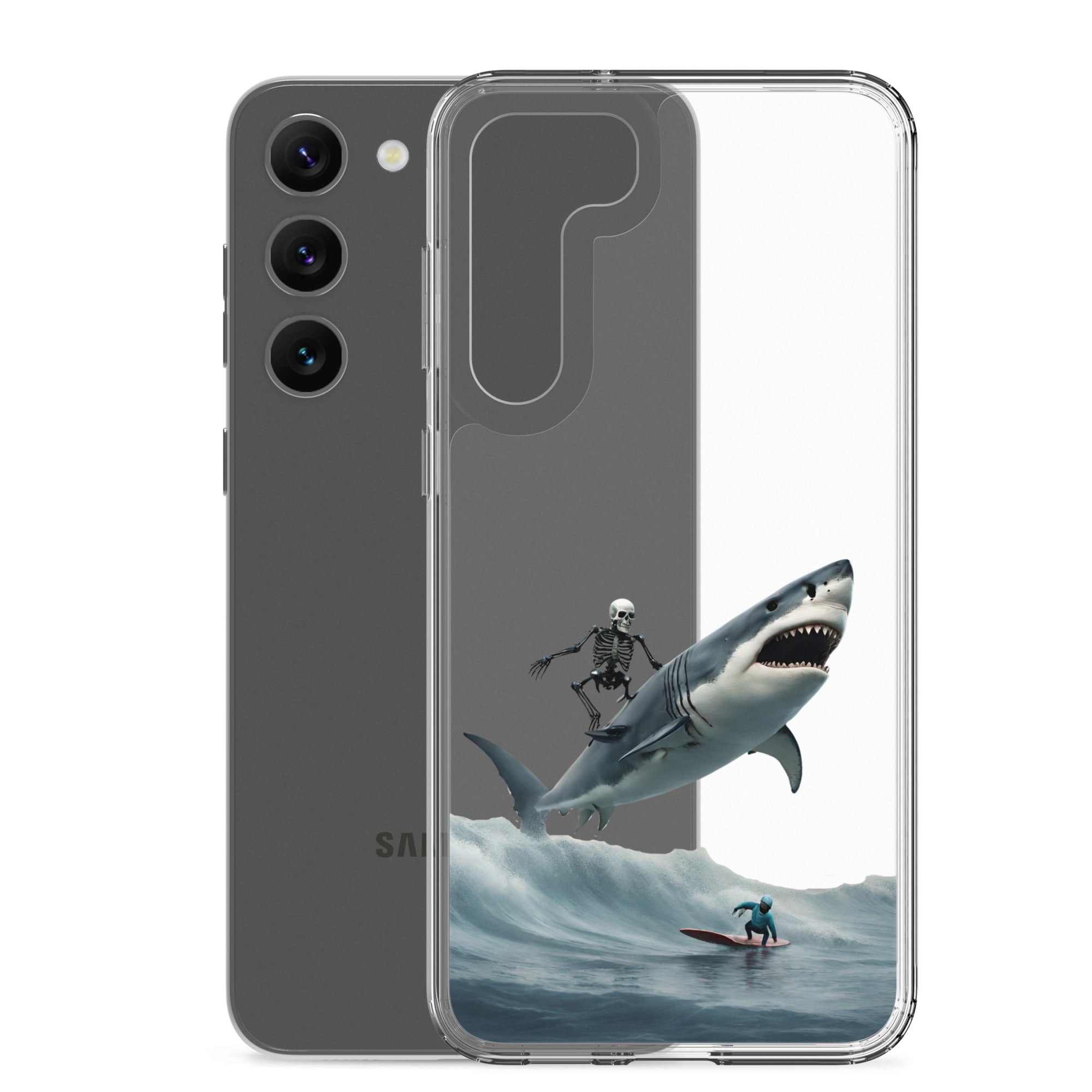 Shark Shredder Clear Case for Samsung®