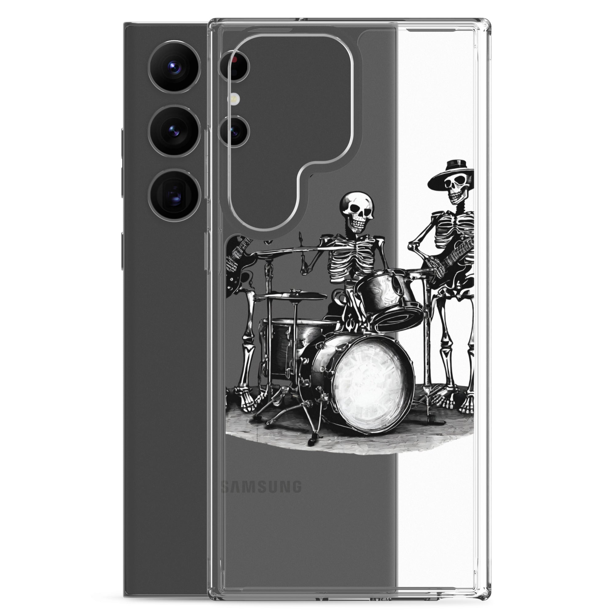 Skeleton Band Clear Case for Samsung®