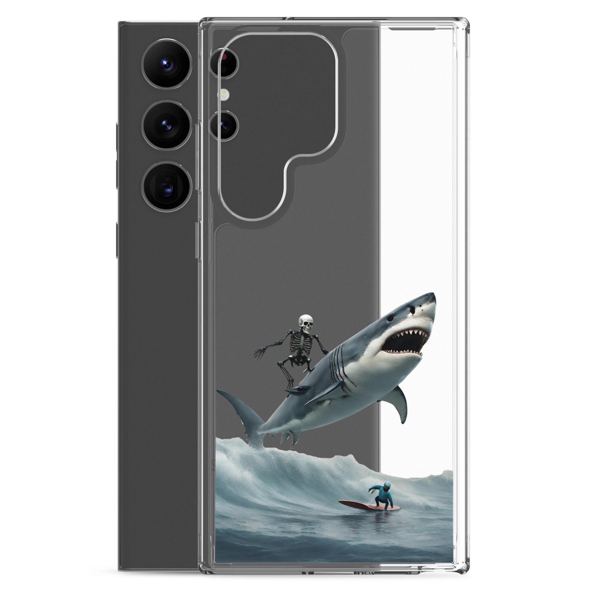 Shark Shredder Clear Case for Samsung®