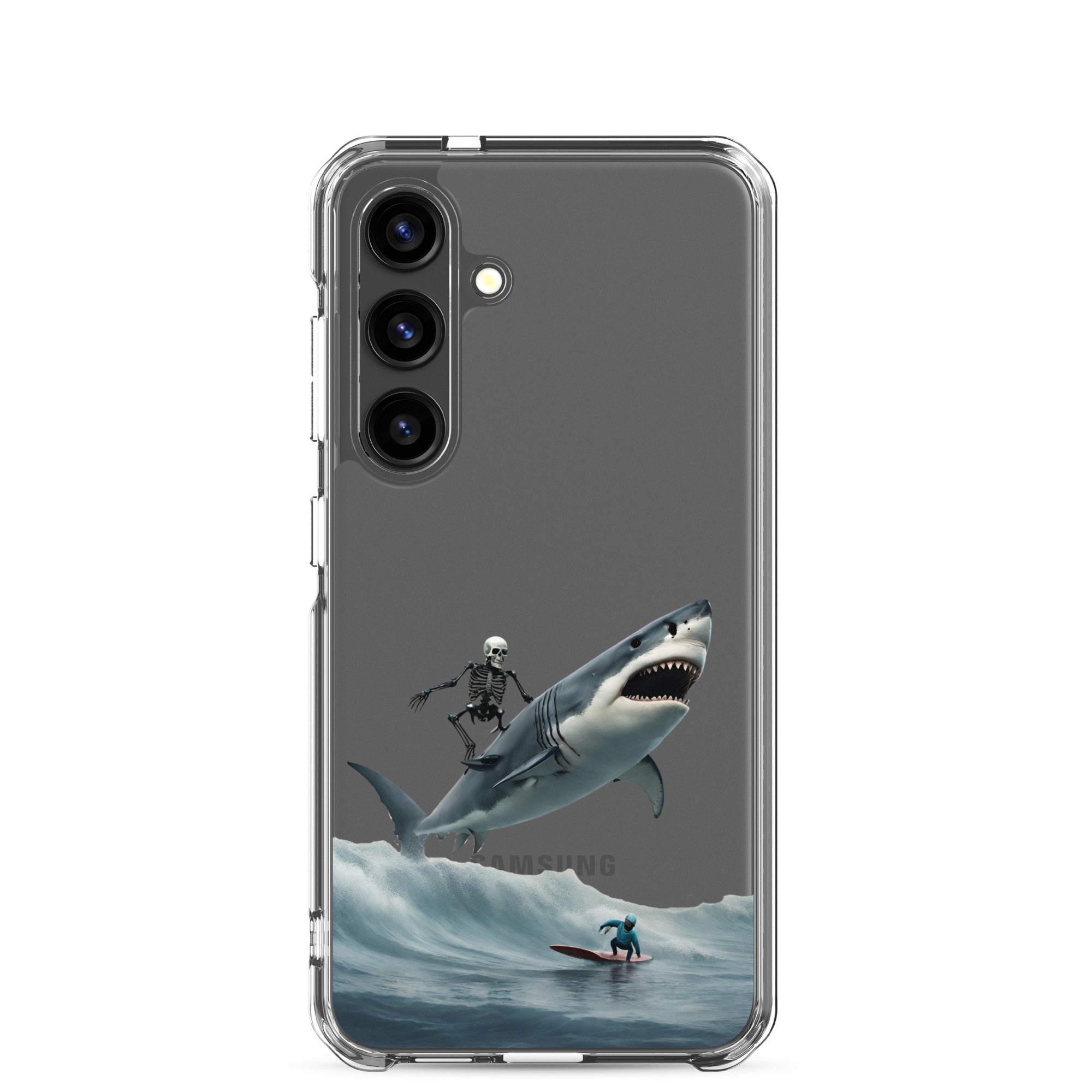 Shark Shredder Clear Case for Samsung®