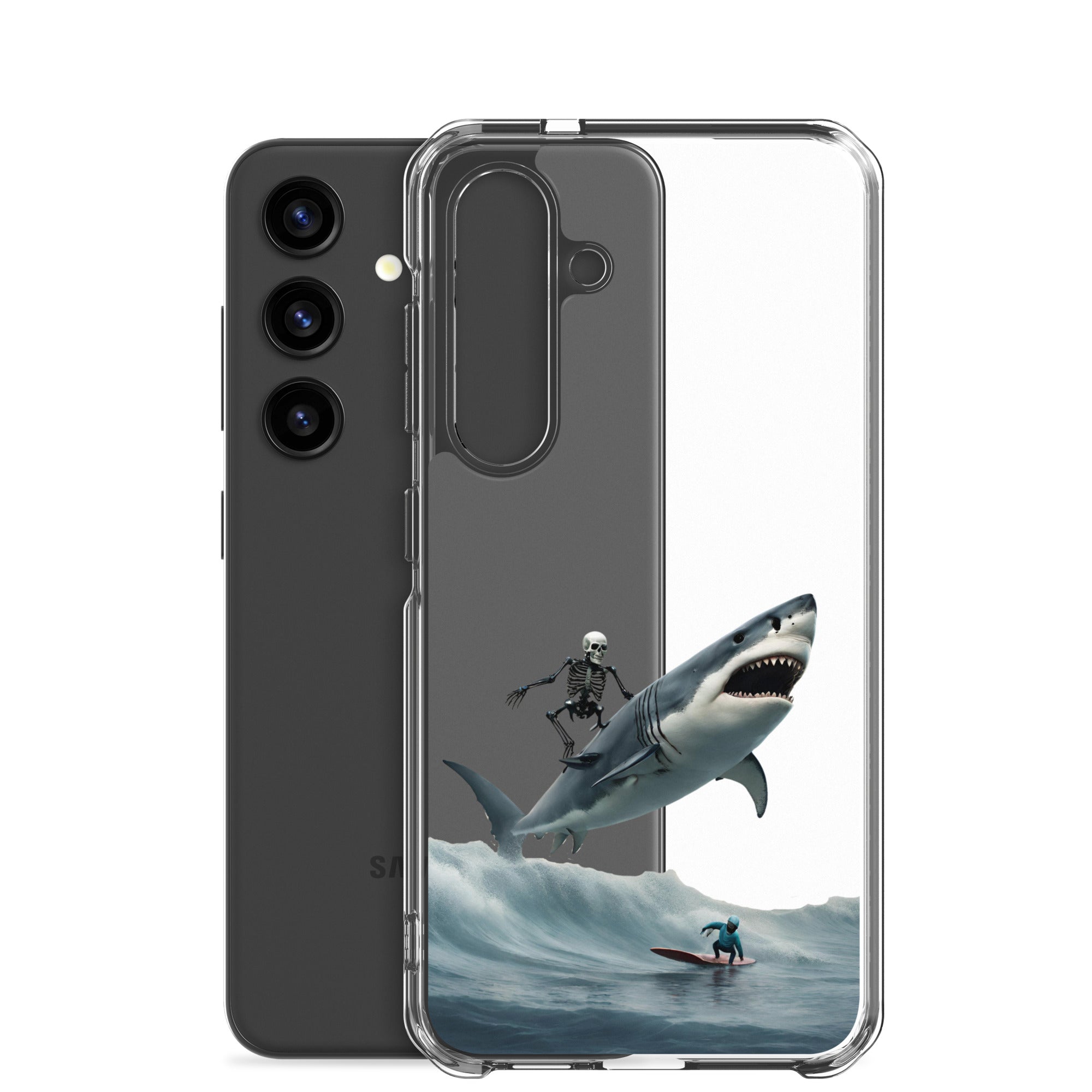 Shark Shredder Clear Case for Samsung®